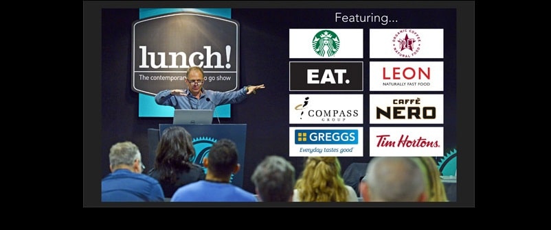lunch! attracts all the big names to ExCeL