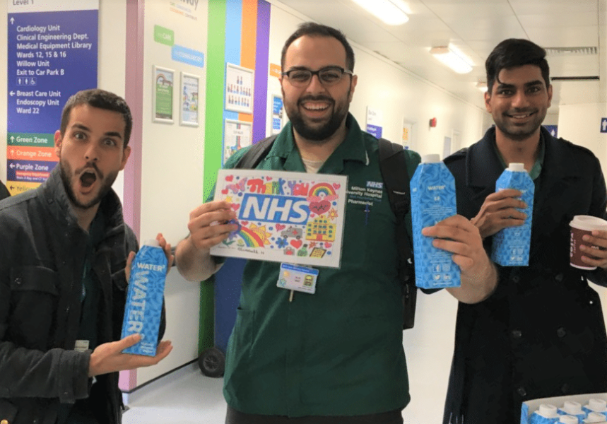 Drinks Cubed - Milton Keynes University Hospital